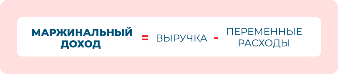 Что такое маржинальный доход?