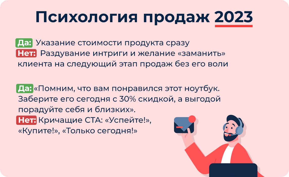 Психология продаж в 2023