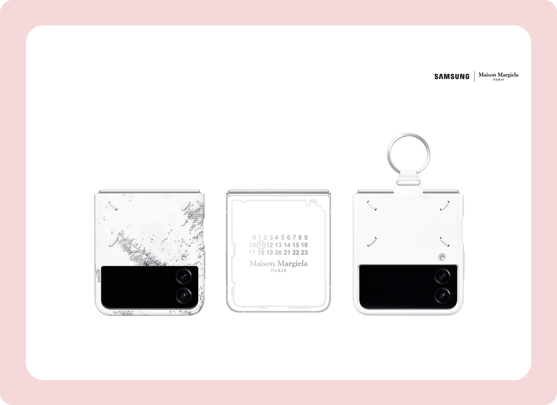 Мерч-коллаборация Samsung x Maison Margiela
